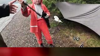 FIRST FISH: A DOLLY VARDEN?! 😱 #shorts