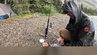 AN 18-INCH ARCTIC GRAYLING?! 😱 #shorts