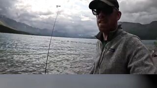 LAKE TROUT EAT THE DOLLY BAIT?! 🏆 #shorts