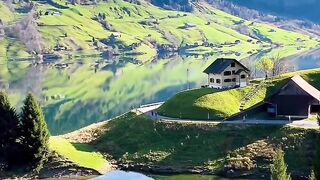 Beautiful house in mountain