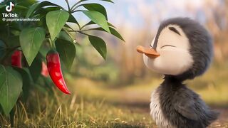 chicken and duck eat spicy