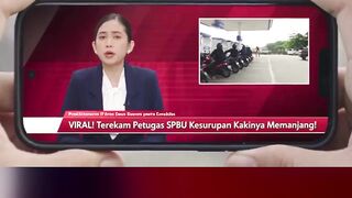 PETUGAS SPBU KAKINYA MEMANJANG?! 😱 #shorts