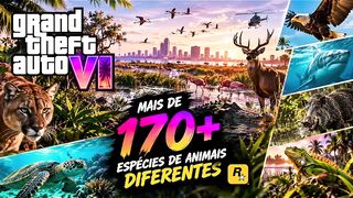 🐊 GTA 6 TERÁ MAIS DE 170 ESPÉCIES DE ANIMAIS!