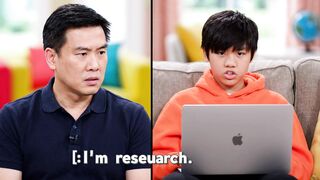 Dad vs Son 😂💻 The Funniest Internet Excuse Ever!