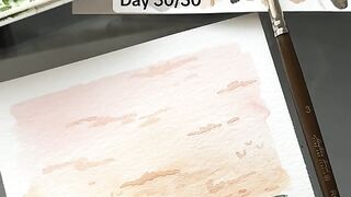 Day 30 of Teaching You Watercolor 🎨✨ The Finale Is HERE!