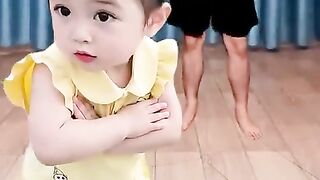 Who Could Resist Those Adorable Little Expressions. 🥹💃❤️.mp4