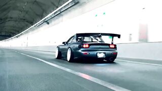 Mazda RX-7 FD – The Legendary JDM Beast on the Streets! 🖤🏎️💨