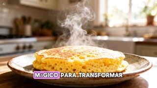 PANQUECA DE MILHO , pronta em Menos de 10 Minutos!