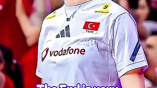 The of Queen of volleyball is on fire