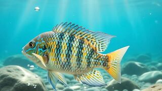 Explore an incredible underwater shipwreck surrounded by thousands of colorful tropical fish