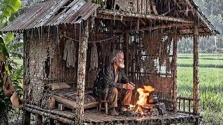 He Never Expected This Bamboo House Build