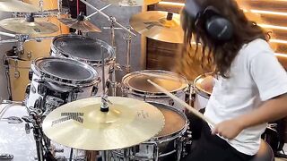 Drummer kid❤️I want to break free👍❤️