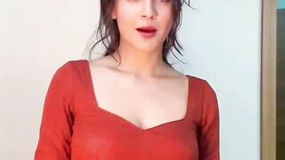 ​Stunning Red Outfit and Graceful Reel! 💃✨