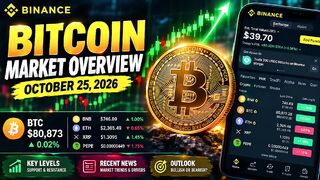 Bitcoin Price Today: $80,873 Support Test & Key Levels | October 25, 2026
