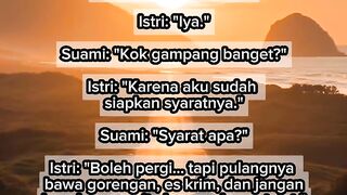Suami minta izin