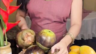 Kerala fruit Sago🌴🥥