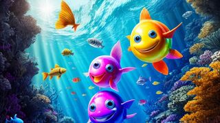 🌊 The Little Fish and the Big Wave 🐠 | 3D Animated Moral Story for Kids | Short Cartoon