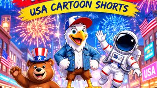 😂 Funny Cartoon Shorts 🤣 | 3D Animated Cartoon for Kids | USA Cartoon #Shorts