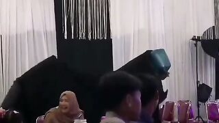 Hadiri Kondangan nikahan malahan di hibur pelawak