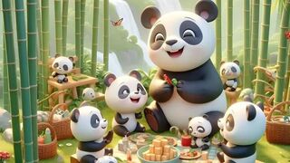 🐼 A Panda's Sunday Routine with Friends 🌞 | Easy English Listening Practice (A2 Level)