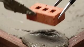 I Built a Tiny Brick House from Scratch! 🧱🏠 #shorts
