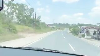 A Smooth Drive Under the Beautiful Blue Sky 🚗💙