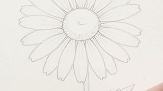 Beautiful Flower Drawing & Painting 🌸✨ | Satisfying ASMR Art 4
