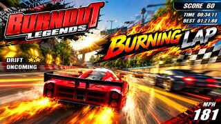 🔥 Burnout Legends PSP – Burning Lap! Finally Succeeded After Many Failed Attempts! 🏎️💨