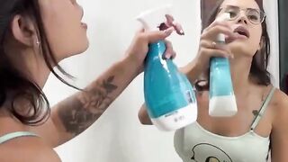 Mulher, bonita, sensual