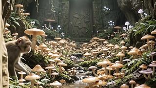 Monkey and miracle mushroom