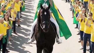 Olha aí Nikolas Ferreira, nosso Nobre deputado vc merece esta linda homenagem, e domingo é 22 Flávio Bolsonaro