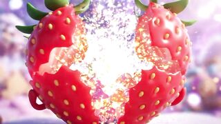 🍓 O QUE TEM DENTRO DESSE MORANGO? 😱🍓 Um Mundo Secreto!