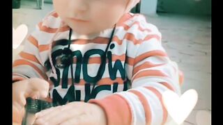 Cute baby funny video