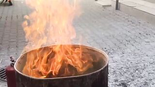 Fire slomo