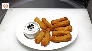 Fish Fingers Recipe | How to Make Fish Finger | Fish Fingers Restaurant Style