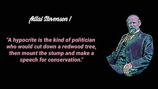 Adlai Stevenson I #1 l The Motivation