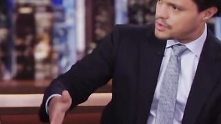 Trevor Noah  with President Obama