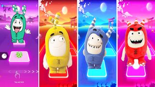 Super Oddbods Team| Tiles Hop EDM Rush