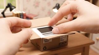 Miniature of complete desktop computer