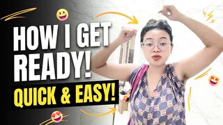 How I Get Ready in 5 Minutes! ⏰ My Super Quick & Easy Daily Routine! ✨