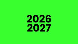 Green Screen 2026 Fading To 2027 Black Numbers Chroma Key New Year Transition