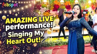 ELECTRIFYING LIVE SHOW! 🎤 Singing My Heart Out On Stage! ✨💃