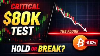 Bitcoin’s $80K Test: Crucial Support or Crash Incoming?