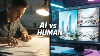 AI vs Human: Who Wins the Futuristic House Design Challenge?