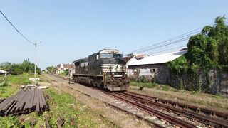 American train in Indonesia!!