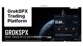 GrokSPX Review-{JOIN YOUR ACCOUNT NOW}- A Practical Guide to Digital Trading and Market Research!