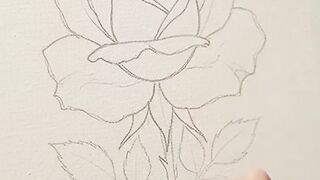Beautiful Flower Drawing & Painting 🌸✨ | Satisfying ASMR Art 11