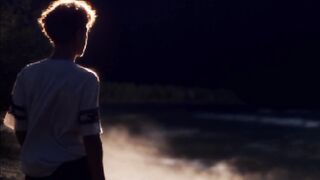 beach at night