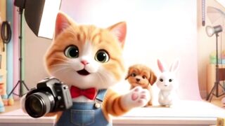 Cat is a photo grapher