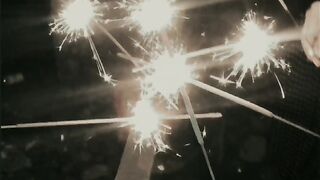 I've Been Up All Night- Aesthetic Sparkler Night With Friends
